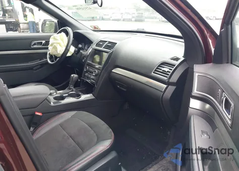 2018 Ford Explorer Xlt из США, поврежденный, VIN 1FM5K8DH5JGC61496